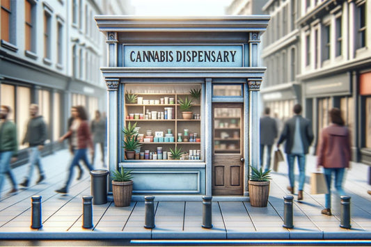 Un piccolo dispensario di cannabis