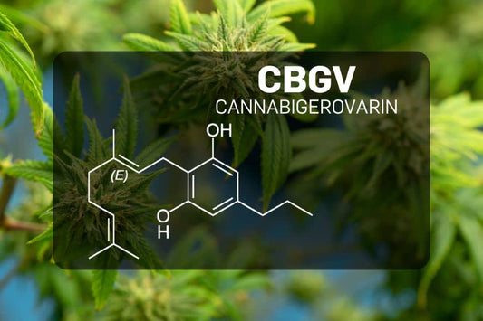 Struttura chimica della cannabigerivarina (CBGV)
