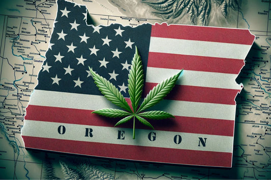 Bandiera degli USA, Cannabis, Oregon