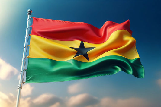 Sventola la bandiera del Ghana