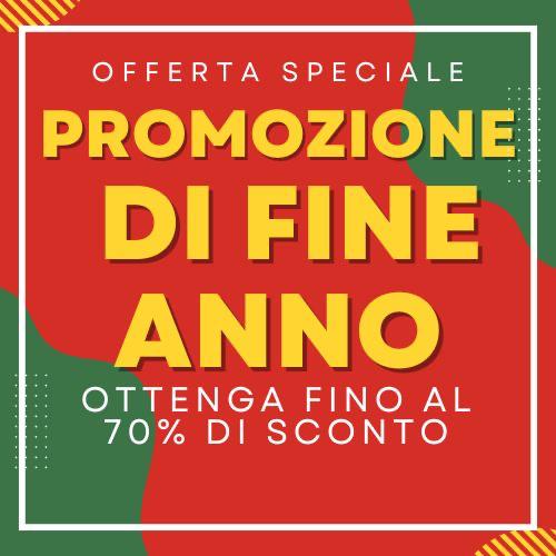 Vendita di fine anno – risparmia 40–70 %