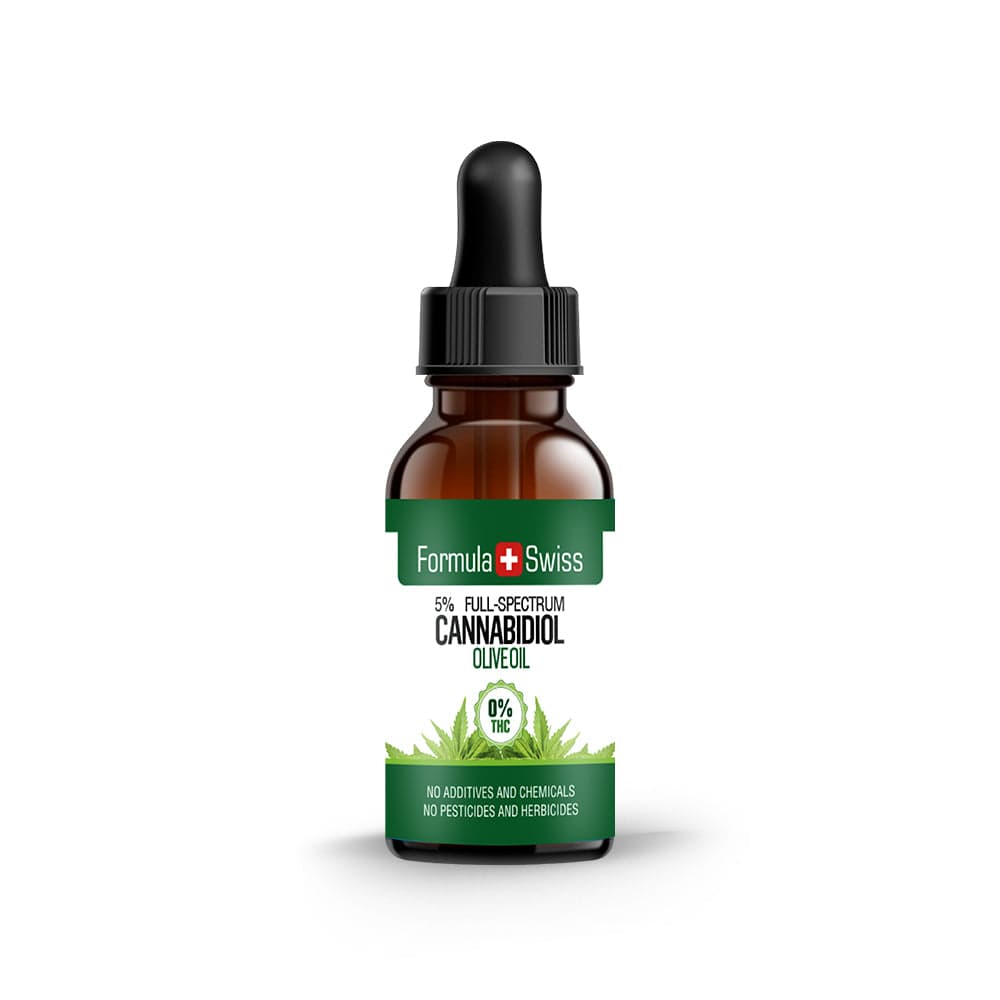 Olio di CBD in olio di oliva 0,0% THC