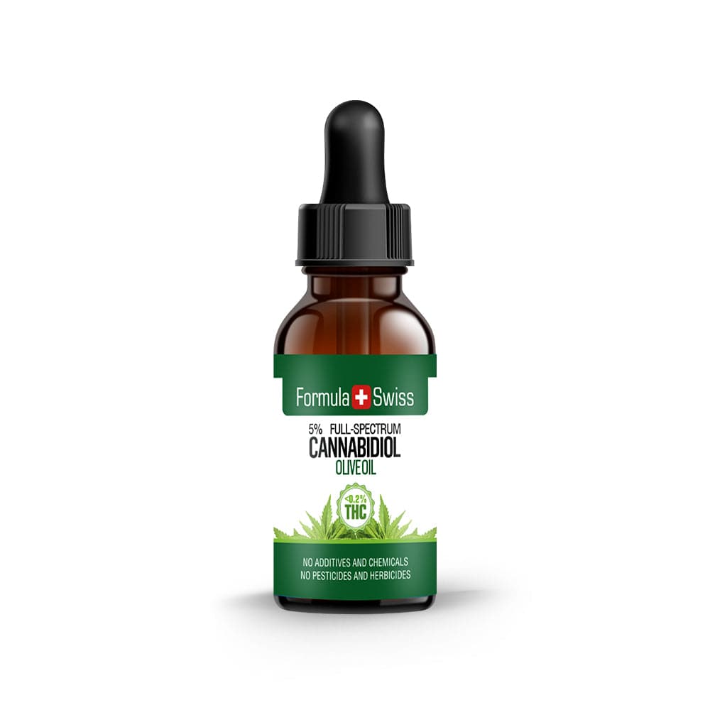 Olio di CBD in olio di oliva 0,2% THC