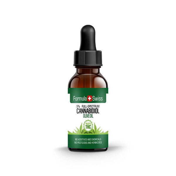 Olio di CBD in olio di oliva 0,2% THC