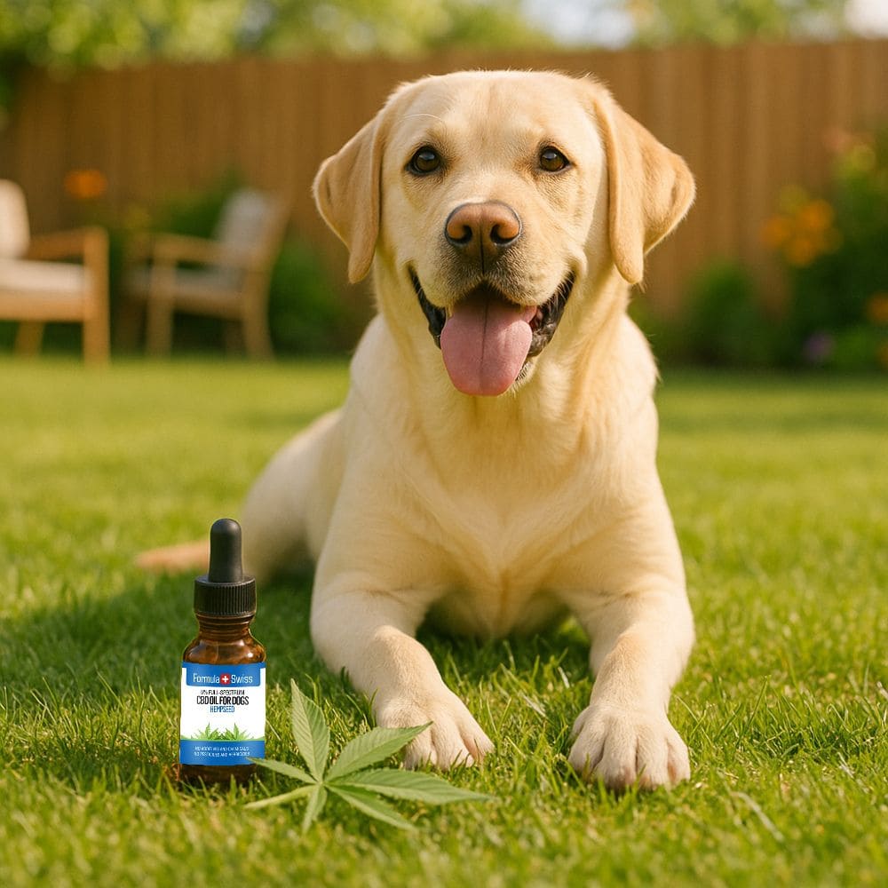 Olio di CBD per cani Hempseed