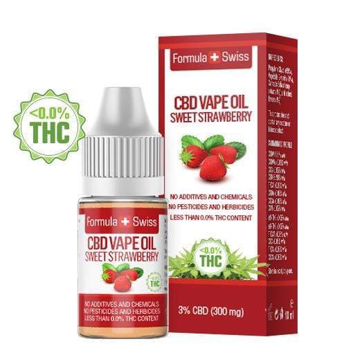 CBD Vape Oil Fragola dolce