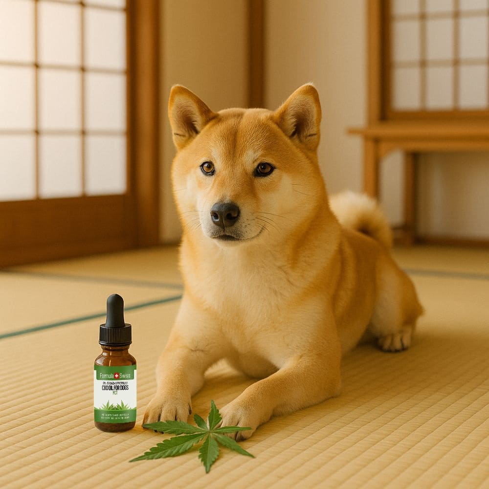 Olio di CBD in olio MCT per cani