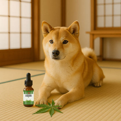 Olio di CBD in olio MCT per cani