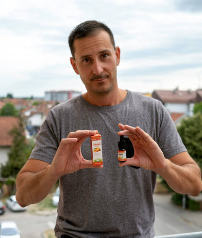 Formula Olio di CBD biologico svizzero in olio d'arancia