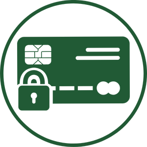 CBD logo del pagamento sicuro